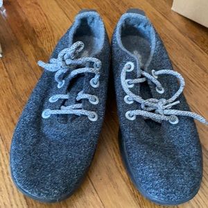 Grey Allbirds shoe